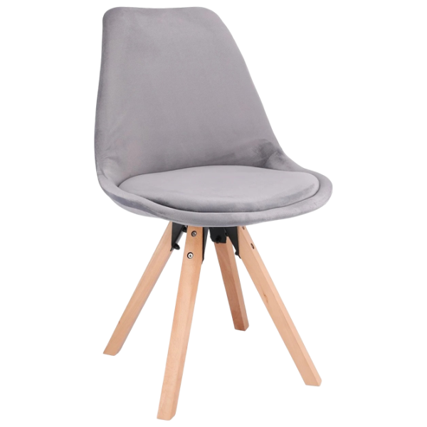 Кухонный стул Jumi Saida Ткань/ Grey Beige photo 2 Кухонный стул Jumi Saida Ткань/ Grey Beige photo 2