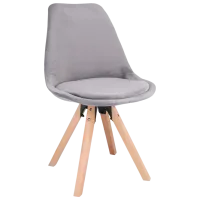 Кухонный стул Jumi Saida Ткань/ Grey Beige photo 2