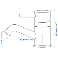 Seturi mobilă de baie Ikea Enhet/Tvallen/Pilkan PAL / White photo 4