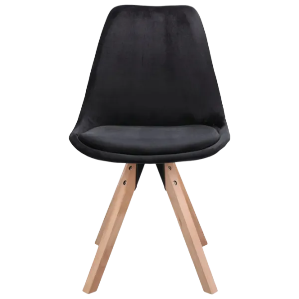 Кухонный стул Jumi Saida Ткань/ Черный Beige photo 1 Кухонный стул Jumi Saida Ткань/ Черный Beige photo 1