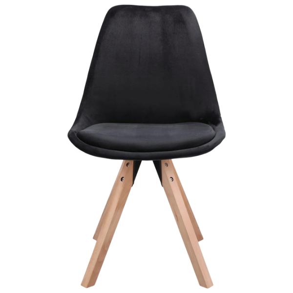 Кухонный стул Jumi Saida Ткань/ Черный Beige photo 1 Кухонный стул Jumi Saida Ткань/ Черный Beige photo 1