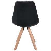 Scaun de bucătărie Jumi Saida Stofă/ Black Beige photo 5