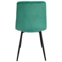 Scaun de bucătărie Jumi PIADO Stofă/ Green Black photo 4