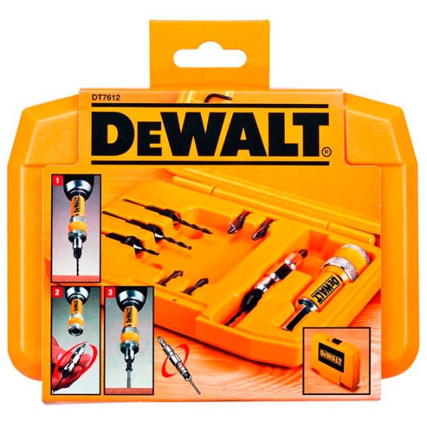 Set de burghie Dewalt DT7612 Oțel photo 1