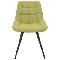 Кухонный стул Deco Nicole Eco 45 ЭКО Кожа/ Зеленый Черный