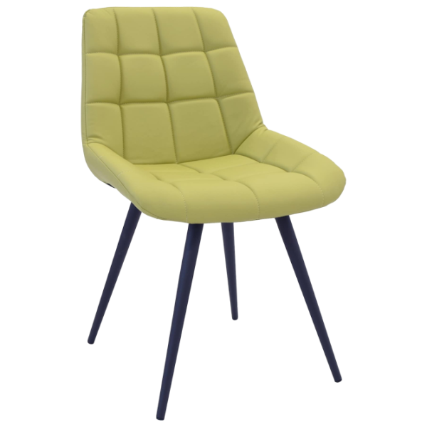 Scaun de bucătărie Deco Nicole Eco 45 ECO Piele/ Green Black photo 2 Scaun de bucătărie Deco Nicole Eco 45 ECO Piele/ Green Black photo 2