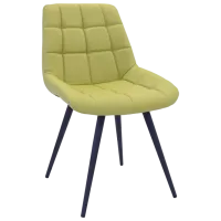 Scaun de bucătărie Deco Nicole Eco 45 ECO Piele/ Green Black photo 2