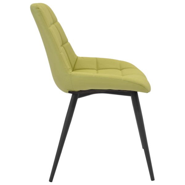 Scaun de bucătărie Deco Nicole Eco 45 ECO Piele/ Green Black photo 3 Scaun de bucătărie Deco Nicole Eco 45 ECO Piele/ Green Black photo 3