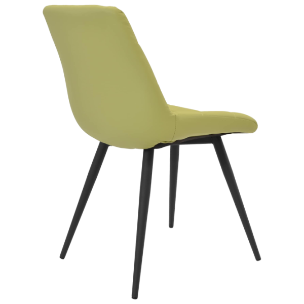 Scaun de bucătărie Deco Nicole Eco 45 ECO Piele/ Green Black photo 4 Scaun de bucătărie Deco Nicole Eco 45 ECO Piele/ Green Black photo 4