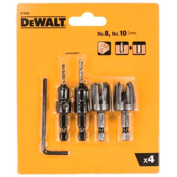 Set de burghie Dewalt DT7620 Oțel photo 1