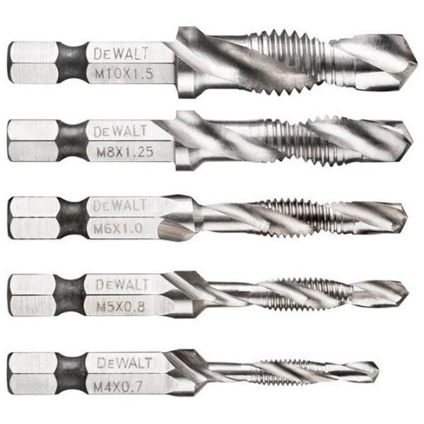 Set de burghie Dewalt DT50060 Oțel photo 1