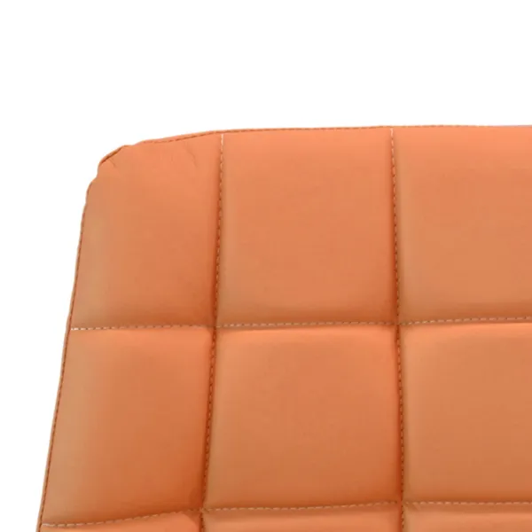 Scaun de bucătărie Deco Nicole Eco 72 ECO Piele/ Orange Black photo 6 Scaun de bucătărie Deco Nicole Eco 72 ECO Piele/ Orange Black photo 6