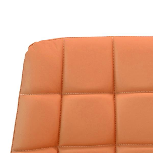 Scaun de bucătărie Deco Nicole Eco 72 ECO Piele/ Orange Black photo 6 Scaun de bucătărie Deco Nicole Eco 72 ECO Piele/ Orange Black photo 6