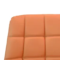 Scaun de bucătărie Deco Nicole Eco 72 ECO Piele/ Orange Black photo 6