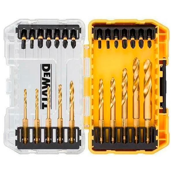 Set de burghie Dewalt DT70748-QZ Oțel photo 1