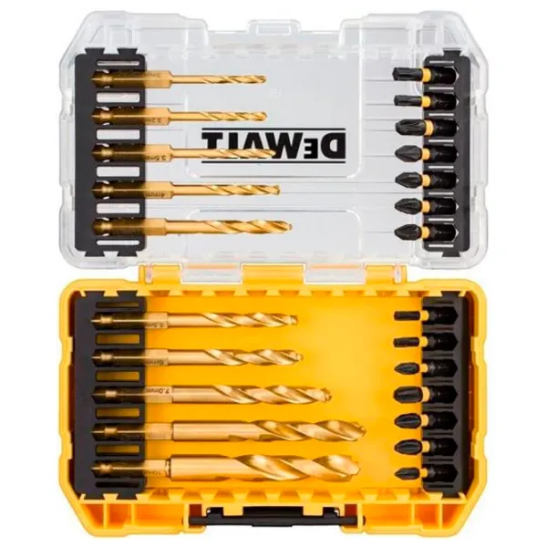 Set de burghie Dewalt DT70748-QZ Oțel photo 2