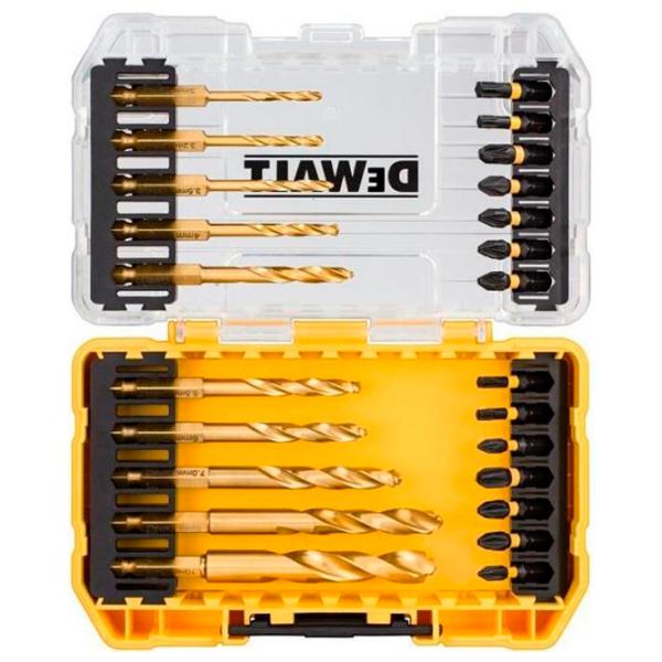 Set de burghie Dewalt DT70748-QZ Oțel photo 2