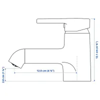Seturi mobilă de baie Ikea Enhet/Tvallen/Saljen PAL / Antracit photo 9