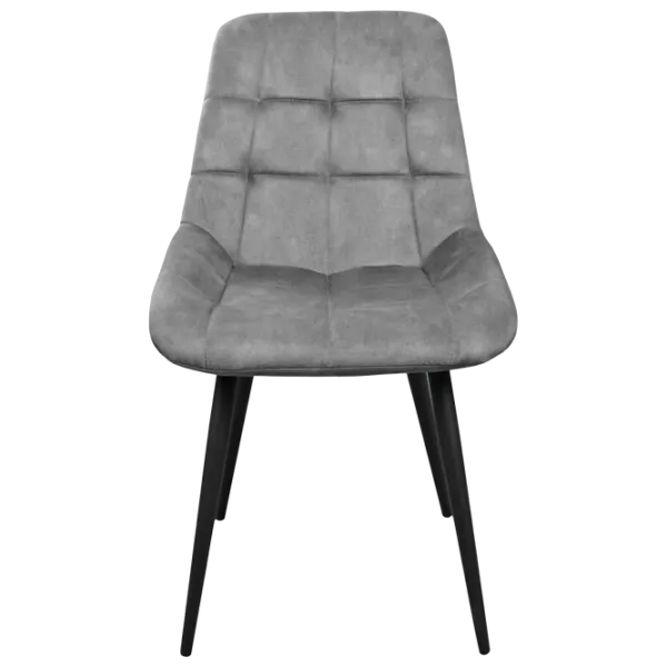 Scaun de bucătărie Deco Nicole PL 16 Placaj, spumă poliuretanică/ Grey Black photo 1