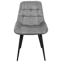 Кухонный стул Deco Nicole PL 16 Фанера, пенополиуретан/ Grey Черный