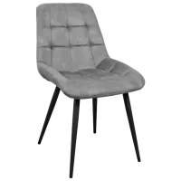 Кухонный стул Deco Nicole PL 16 Фанера, пенополиуретан/ Grey Черный photo 2