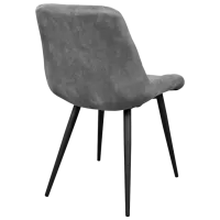 Кухонный стул Deco Nicole PL 16 Фанера, пенополиуретан/ Grey Черный photo 4