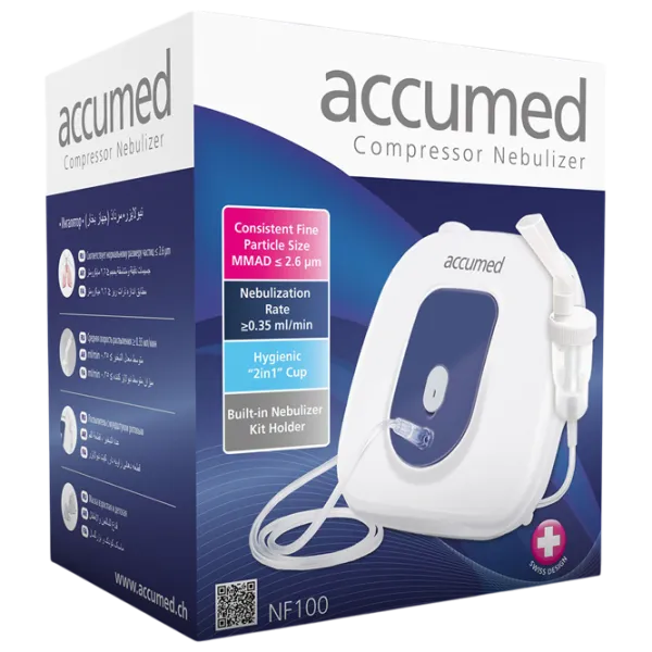 Inhalator Accumed NF100 compresor / portativ / 60 W photo 5