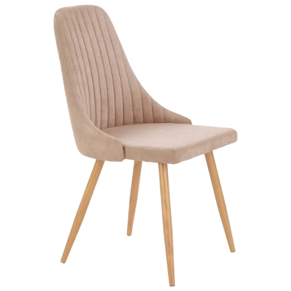 Кухонный стул AG K285 Ткань/ Бежевый Черный photo 1