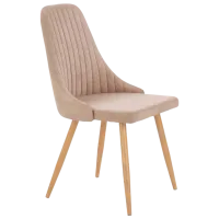 Scaun de bucătărie AG K285 Stofă/ Beige Black