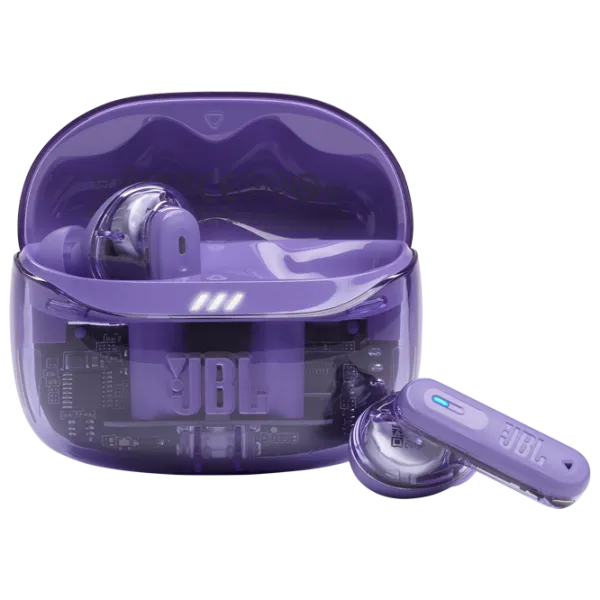 Наушники JBL Tune Beam 2 Ghost Прозрачный Пурпурный Беспроводные/ Персональный photo 1 Наушники JBL Tune Beam 2 Ghost Прозрачный Пурпурный Беспроводные/ Персональный photo 1