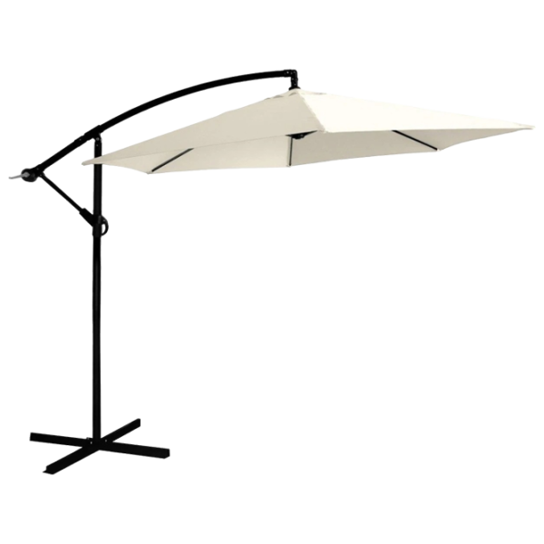 Umbrelă de grădină Jumi OM-433892 Black Beige photo 1