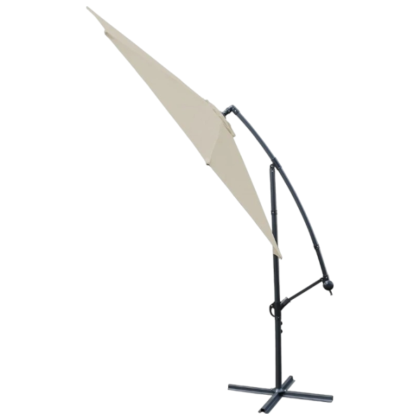 Umbrelă de grădină Jumi OM-433892 Black Beige photo 2