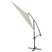 Umbrelă de grădină Jumi OM-433892 Black Beige photo 2