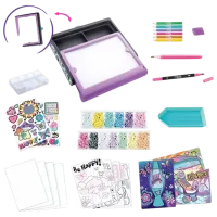 Joc de masă Canal Toys Diamond Art 3 in 1 LED Case 6+/ Dezvoltare photo 2