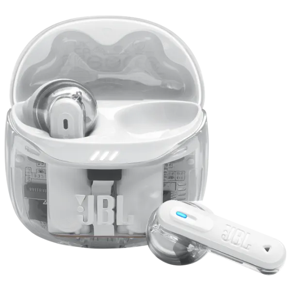 Наушники JBL Tune Flex 2 Ghost Прозрачный Белый Беспроводные/ Персональный photo 1 Наушники JBL Tune Flex 2 Ghost Прозрачный Белый Беспроводные/ Персональный photo 1