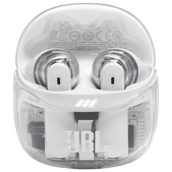 Наушники JBL Tune Flex 2 Ghost Прозрачный Белый Беспроводные/ Персональный photo 7 Наушники JBL Tune Flex 2 Ghost Прозрачный Белый Беспроводные/ Персональный photo 7