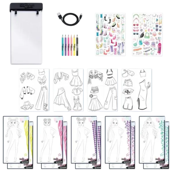 Настольная игра Canal Toys Fashion Designer Light-up Pad 6+/ Развитие photo 2