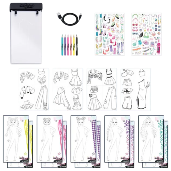 Настольная игра Canal Toys Fashion Designer Light-up Pad 6+/ Развитие photo 2
