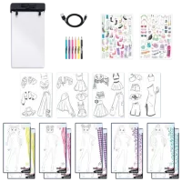 Joc de masă Canal Toys Fashion Designer Light-up Pad 6+/ Dezvoltare photo 2