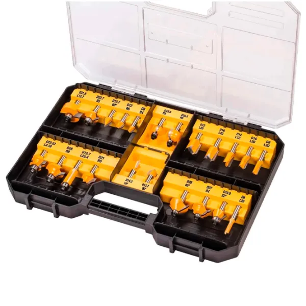 Set de freze Dewalt DT90017 Oțel photo 2