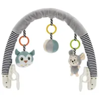 Игрушка для коляски Baby Mix Owl Полиэстер / Серый