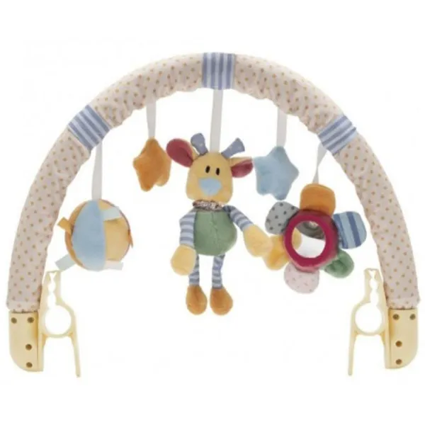 Jucărie pentru cărucior Baby Mix 53589 Poliester / Beige photo 1