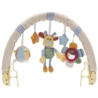 Игрушка для коляски Baby Mix 53589 Полиэстер / Бежевый