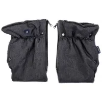 Рукавицы для коляски Zaffiro Womar Шерсть / Графит