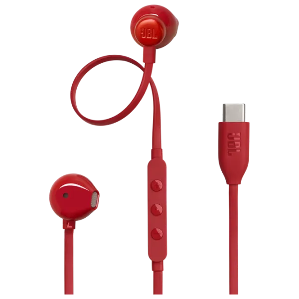 Наушники JBL T305C Красный Проводная/ Персональный photo 1 Наушники JBL T305C Красный Проводная/ Персональный photo 1