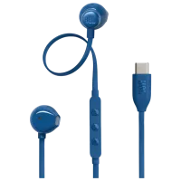 Наушники JBL T305C Синий Проводная/ Персональный