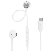 Наушники JBL T305C Белый Проводная/ Персональный