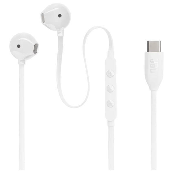 Căști JBL T305C White Cu fir/ Personal photo 2 Căști JBL T305C White Cu fir/ Personal photo 2