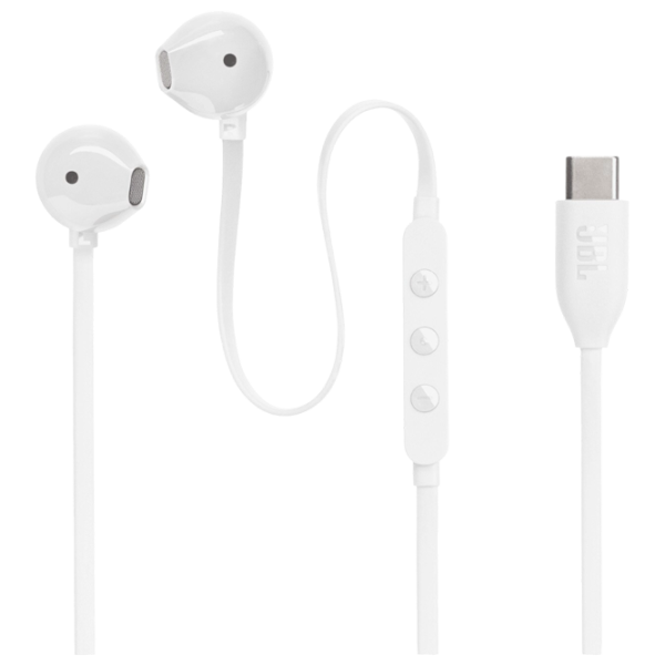 Căști JBL T305C White Cu fir/ Personal photo 2 Căști JBL T305C White Cu fir/ Personal photo 2