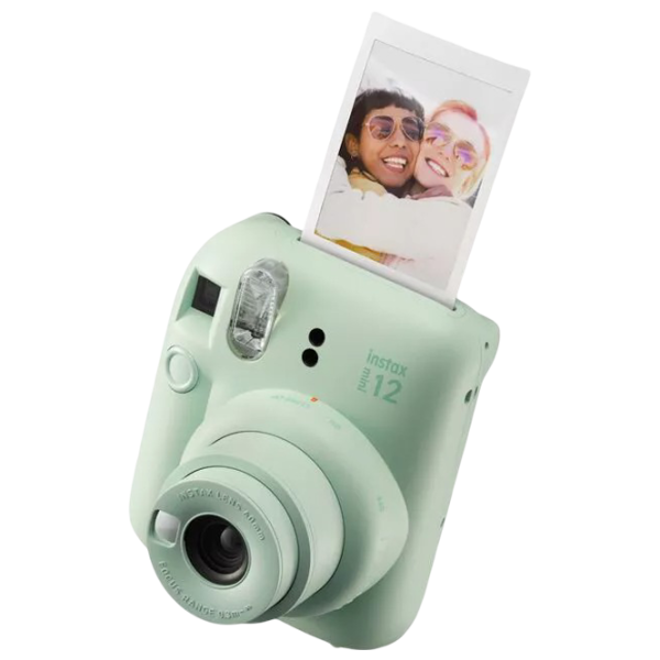Cameră foto FujiFilm Instax Mini 12 + Film Mini Case Kit / Green photo 2 Cameră foto FujiFilm Instax Mini 12 + Film Mini Case Kit / Green photo 2